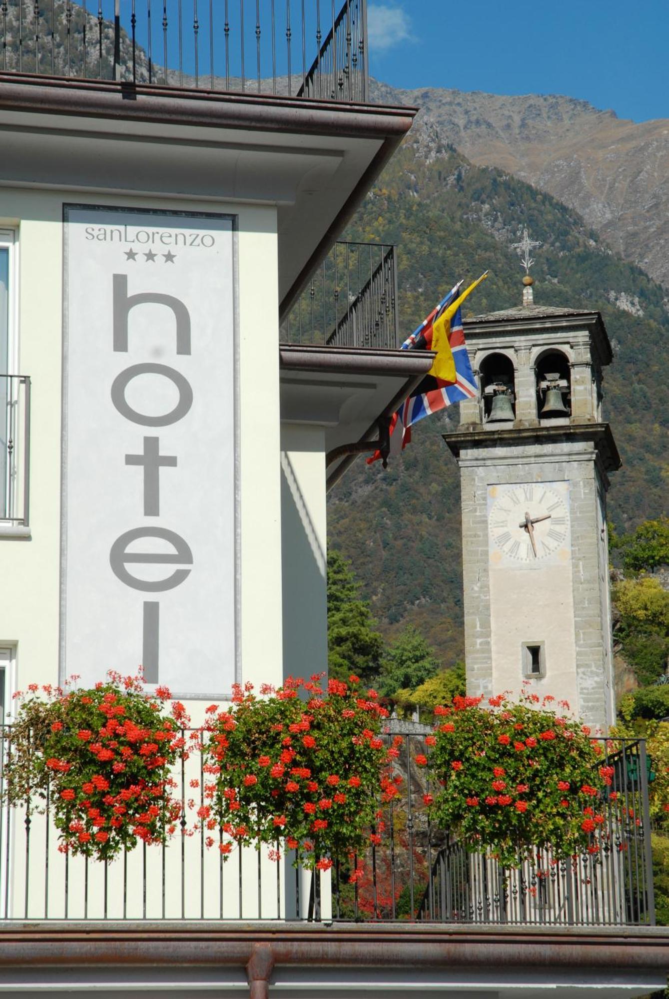 Hotel San Lorenzo Chiavenna Exteriér fotografie