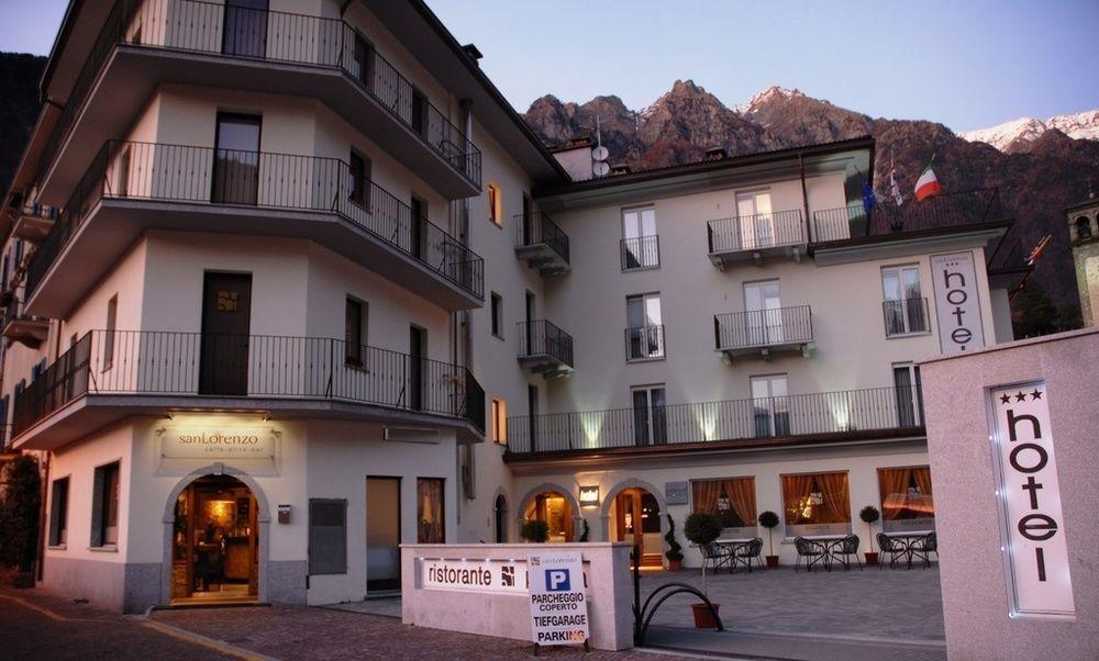Hotel San Lorenzo Chiavenna Exteriér fotografie