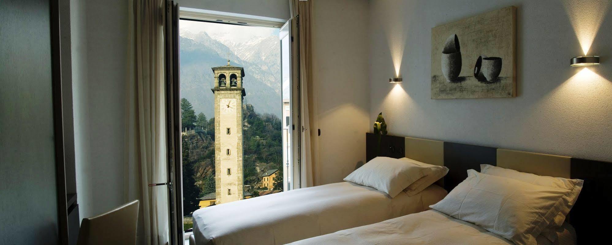 Hotel San Lorenzo Chiavenna Exteriér fotografie