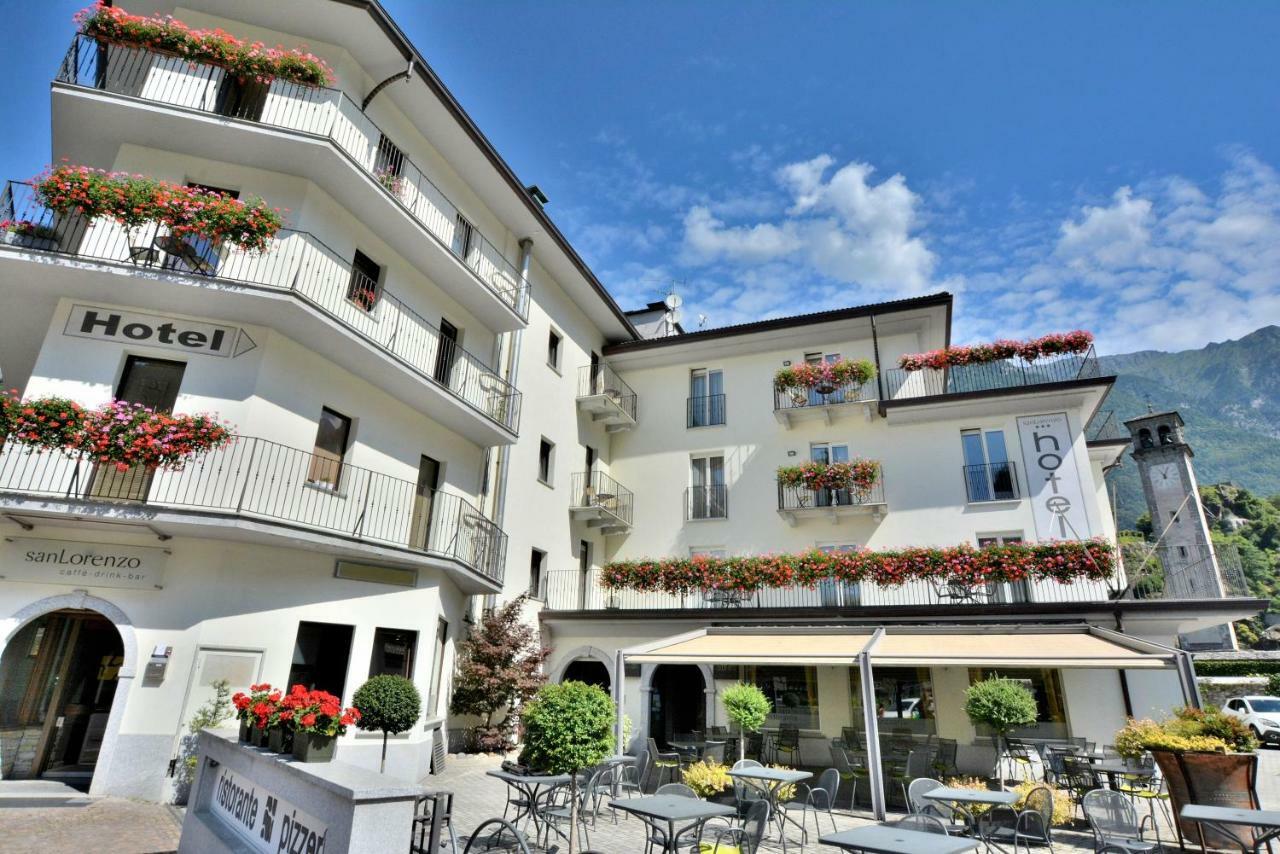 Hotel San Lorenzo Chiavenna Exteriér fotografie