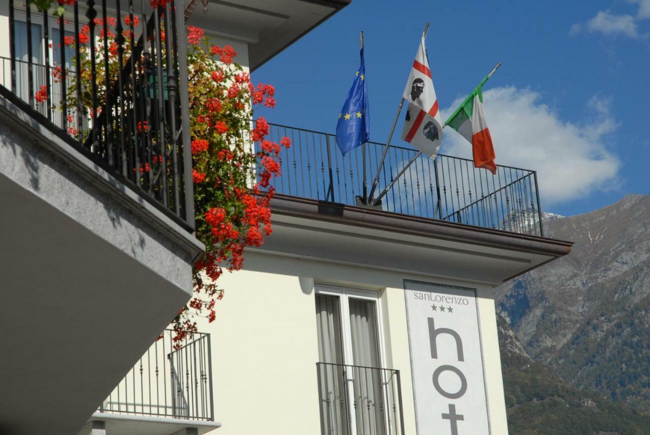 Hotel San Lorenzo Chiavenna Exteriér fotografie